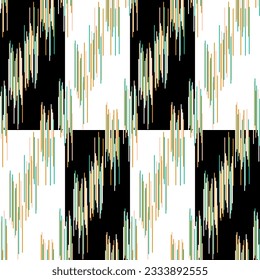 Seamless abstract geometric pattern. Vector Illustration