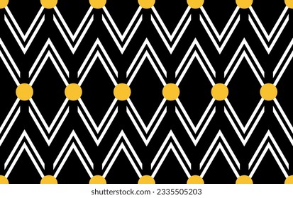 Seamless abstract geometric pattern. Vector Illustration