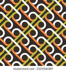 Seamless abstract geometric pattern. Vector Illustration