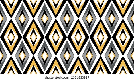 Seamless abstract geometric pattern. Vector Illustration