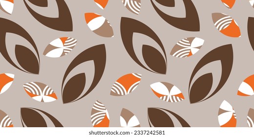 Seamless abstract geometric pattern. Vector Illustration