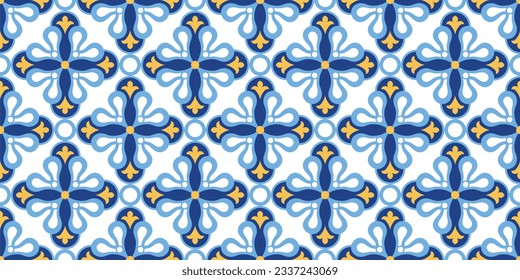Seamless abstract geometric pattern. Vector Illustration