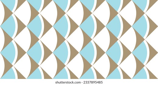 Seamless abstract geometric pattern. Vector Illustration