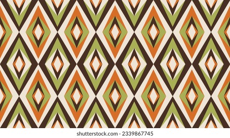 Seamless abstract geometric pattern. Vector Illustration