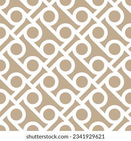 Seamless abstract geometric pattern. Vector Illustration