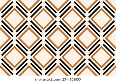 Seamless abstract geometric pattern. Vector Illustration