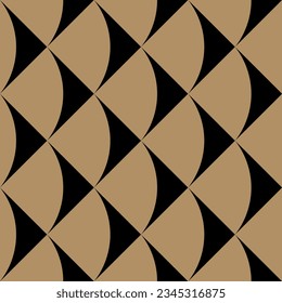 Seamless abstract geometric pattern. Vector Illustration