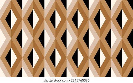 Seamless abstract geometric pattern. Vector Illustration