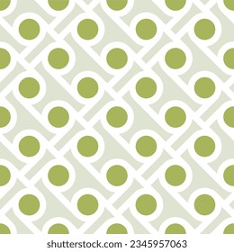 Seamless abstract geometric pattern. Vector Illustration
