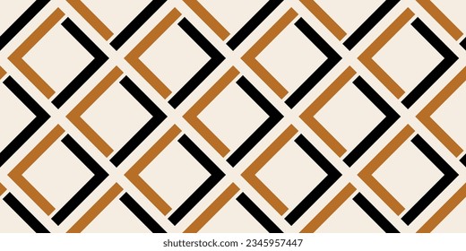 Seamless abstract geometric pattern. Vector Illustration
