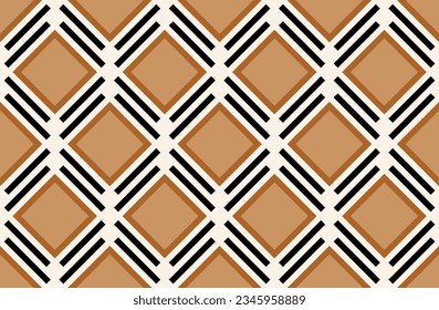 Seamless abstract geometric pattern. Vector Illustration