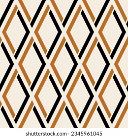 Seamless abstract geometric pattern. Vector Illustration