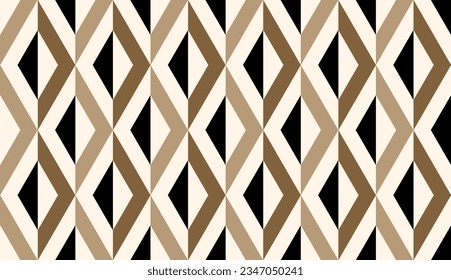 Seamless abstract geometric pattern. Vector Illustration