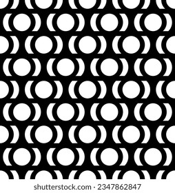 Seamless abstract geometric pattern. Vector Illustration