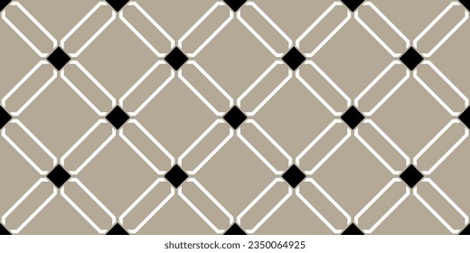 Seamless abstract geometric pattern. Vector Illustration