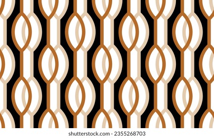 Seamless abstract geometric pattern. Vector Illustration