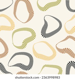 Seamless abstract geometric pattern. Vector Illustration