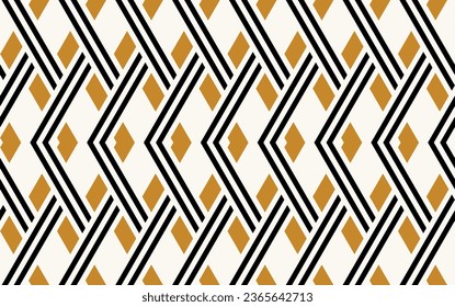 Seamless abstract geometric pattern. Vector Illustration