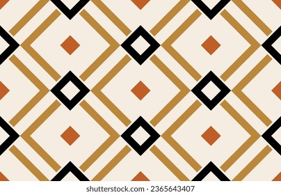 Seamless abstract geometric pattern. Vector Illustration