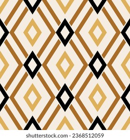 Seamless abstract geometric pattern. Vector Illustration