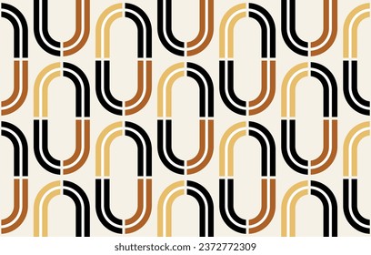 Seamless abstract  geometric pattern. Vector Illustration