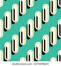 Seamless abstract  geometric pattern. Vector Illustration