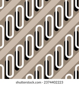 Seamless abstract  geometric pattern. Vector Illustration