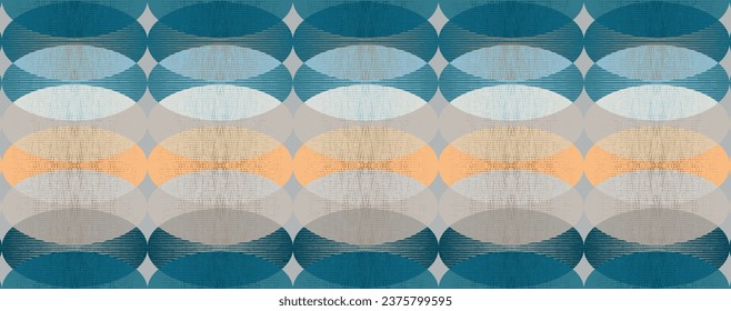 Seamless abstract geometric pattern vector