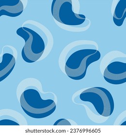Seamless abstract  geometric pattern. Vector Illustration