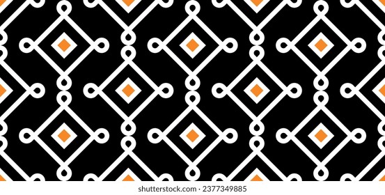 Seamless abstract  geometric pattern. Vector Illustration