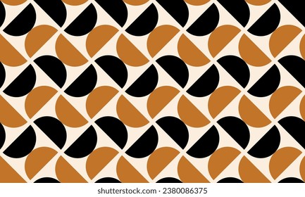 Seamless abstract geometric pattern. Vector Illustration