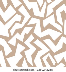 Seamless abstract geometric pattern. Vector Illustration