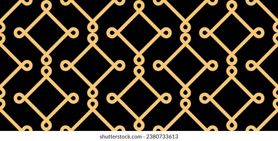 Seamless abstract geometric pattern. Vector Illustration