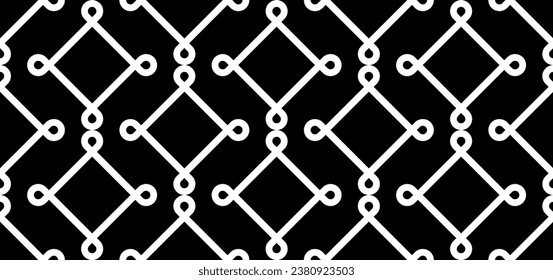 Seamless abstract geometric pattern. Vector Illustration