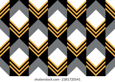 Seamless abstract geometric pattern. Vector Illustration.