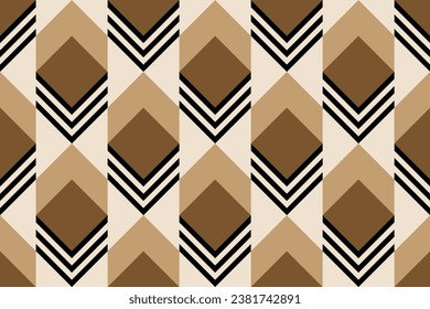 Seamless abstract geometric pattern. Vector Illustration.