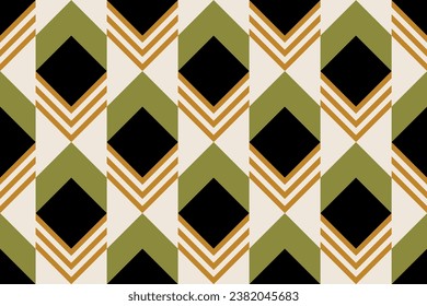 Seamless abstract geometric pattern. Vector Illustration.