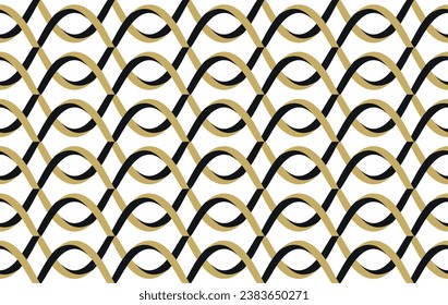 Seamless abstract geometric pattern. Vector Illustration.