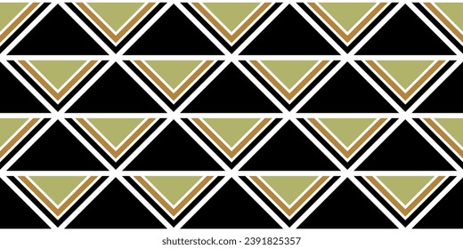 Seamless abstract geometric pattern. Vector Illustration.