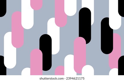 Seamless abstract geometric pattern. Vector Illustration.