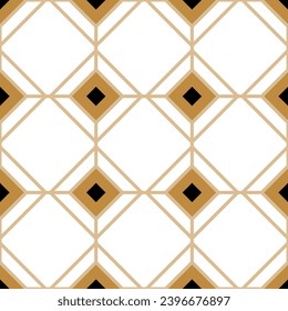 Seamless abstract geometric pattern. Vector Illustration.