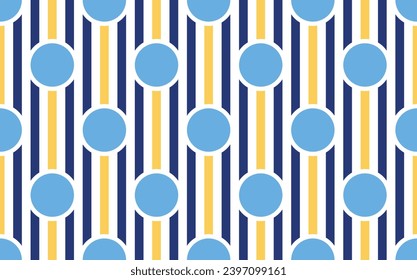 Seamless abstract geometric pattern. Vector Illustration.