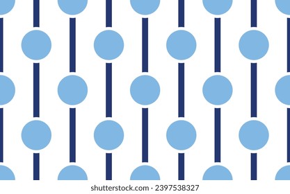 Seamless abstract geometric pattern. Vector Illustration.