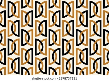 Seamless abstract geometric pattern. Vector Illustration.