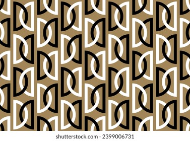 Seamless abstract geometric pattern. Vector Illustration.