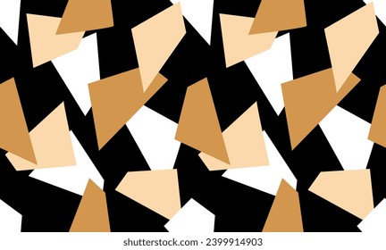 Seamless abstract geometric pattern. Vector Illustration.