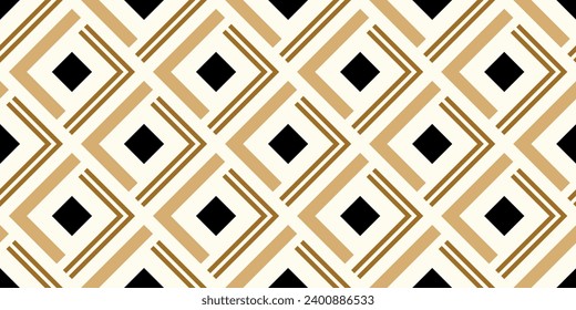 Seamless abstract geometric pattern. Vector Illustration.