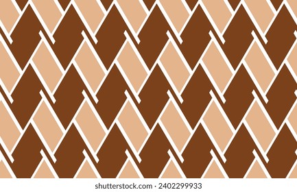 Seamless abstract geometric pattern. Vector Illustration.