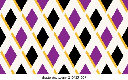 Seamless abstract geometric pattern. Vector Illustration.