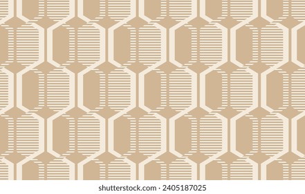Seamless abstract geometric pattern. Vector Illustration.